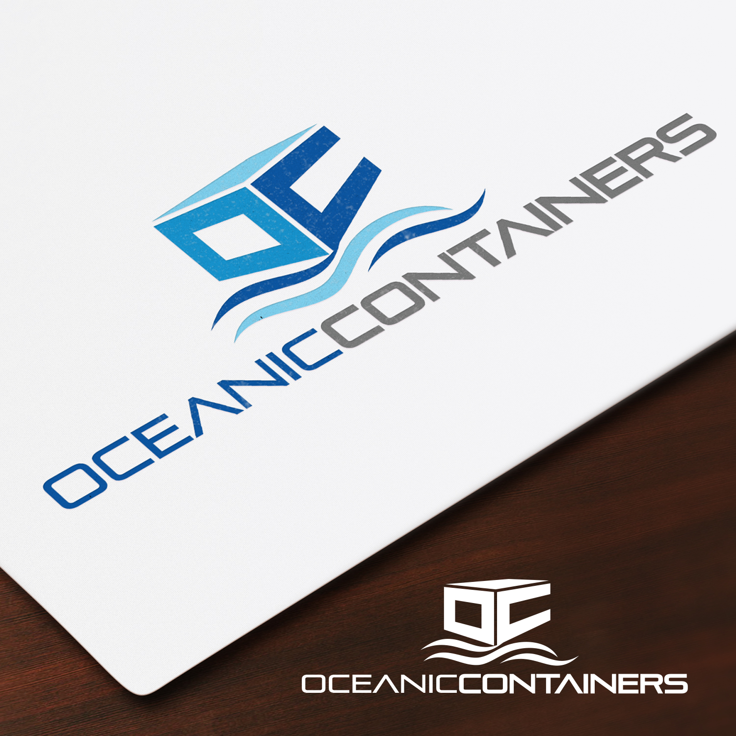 Logo Design by Logos + for Oceanic Containers, LLC | Design: #7871423