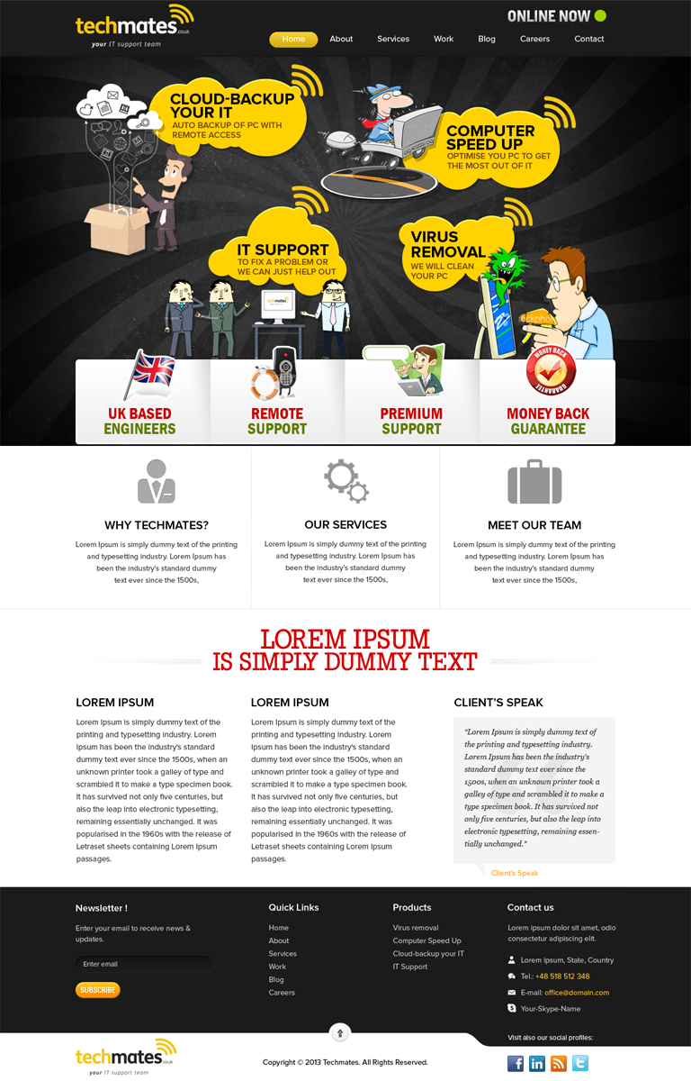 Playful, Modern, Small Business Web Design for a Company by ...