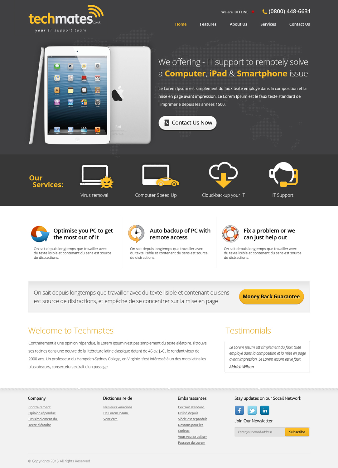 Web Design by OM for this project | Design #1983030