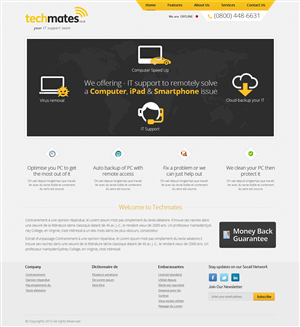 Web Design by OM for this project | Design: #1983031
