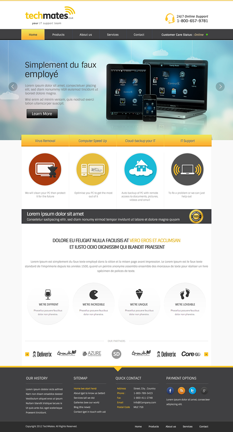 Web Design par OM pour ce projet | Design #1988211