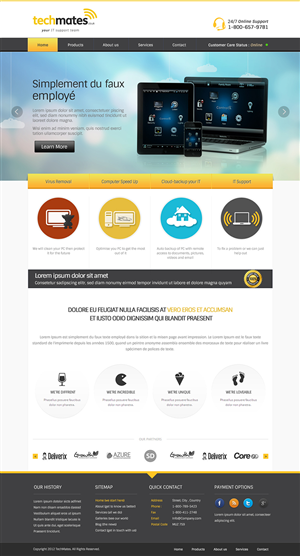 Web Design by OM for this project | Design: #1988211