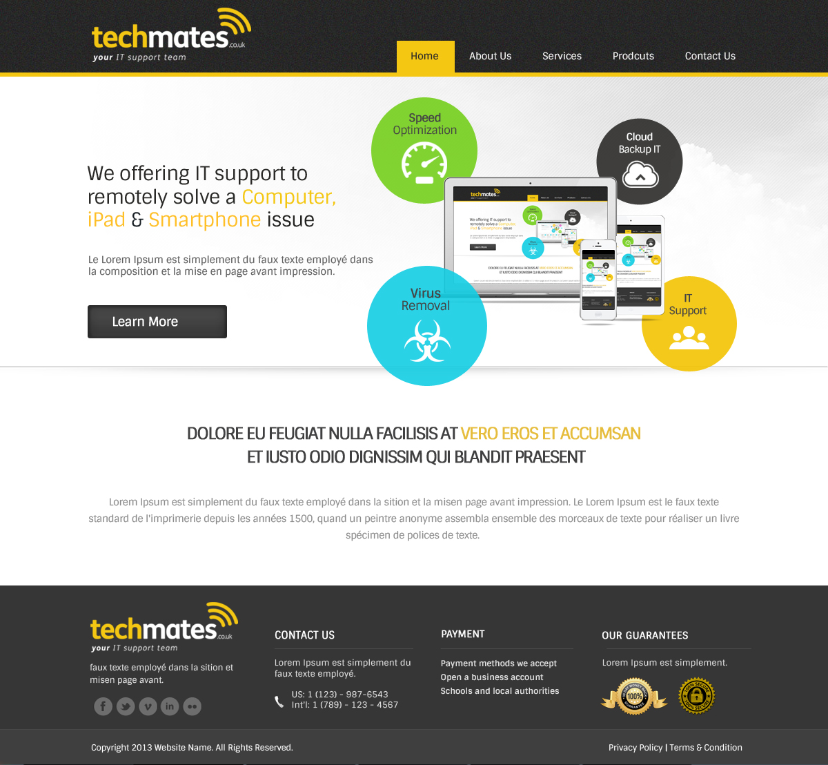 Web Design par OM pour ce projet | Design #1997930