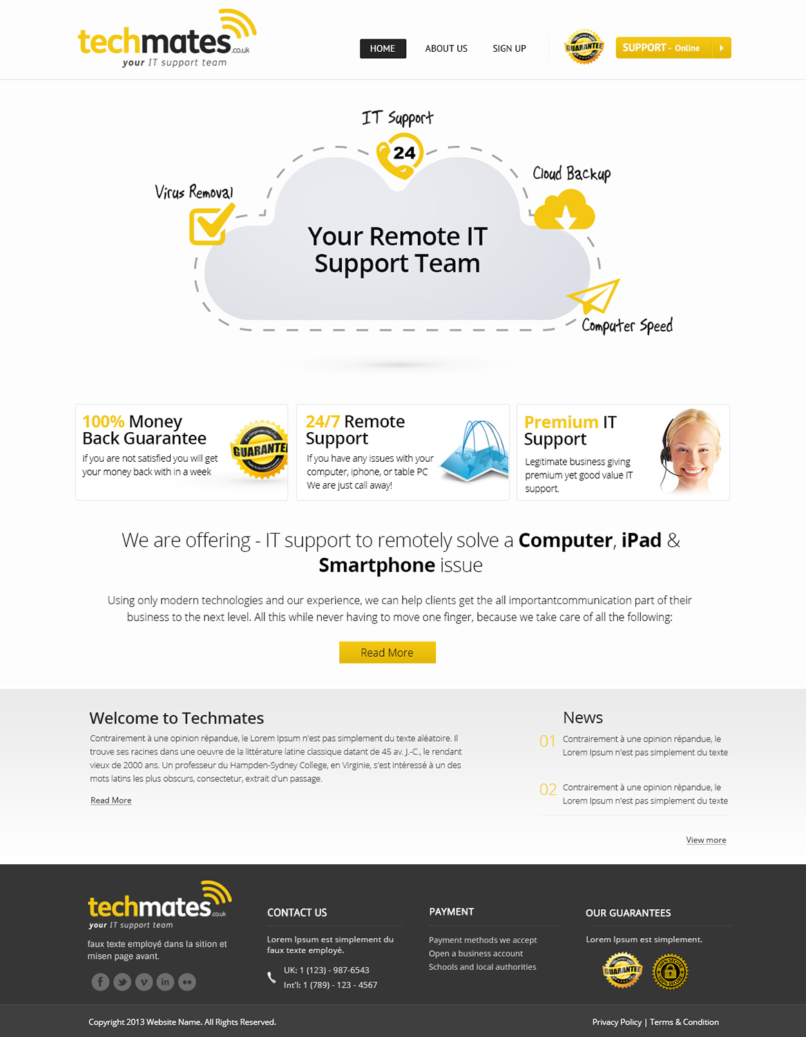 Diseño Web por OM para este proyecto | Diseño #2026882