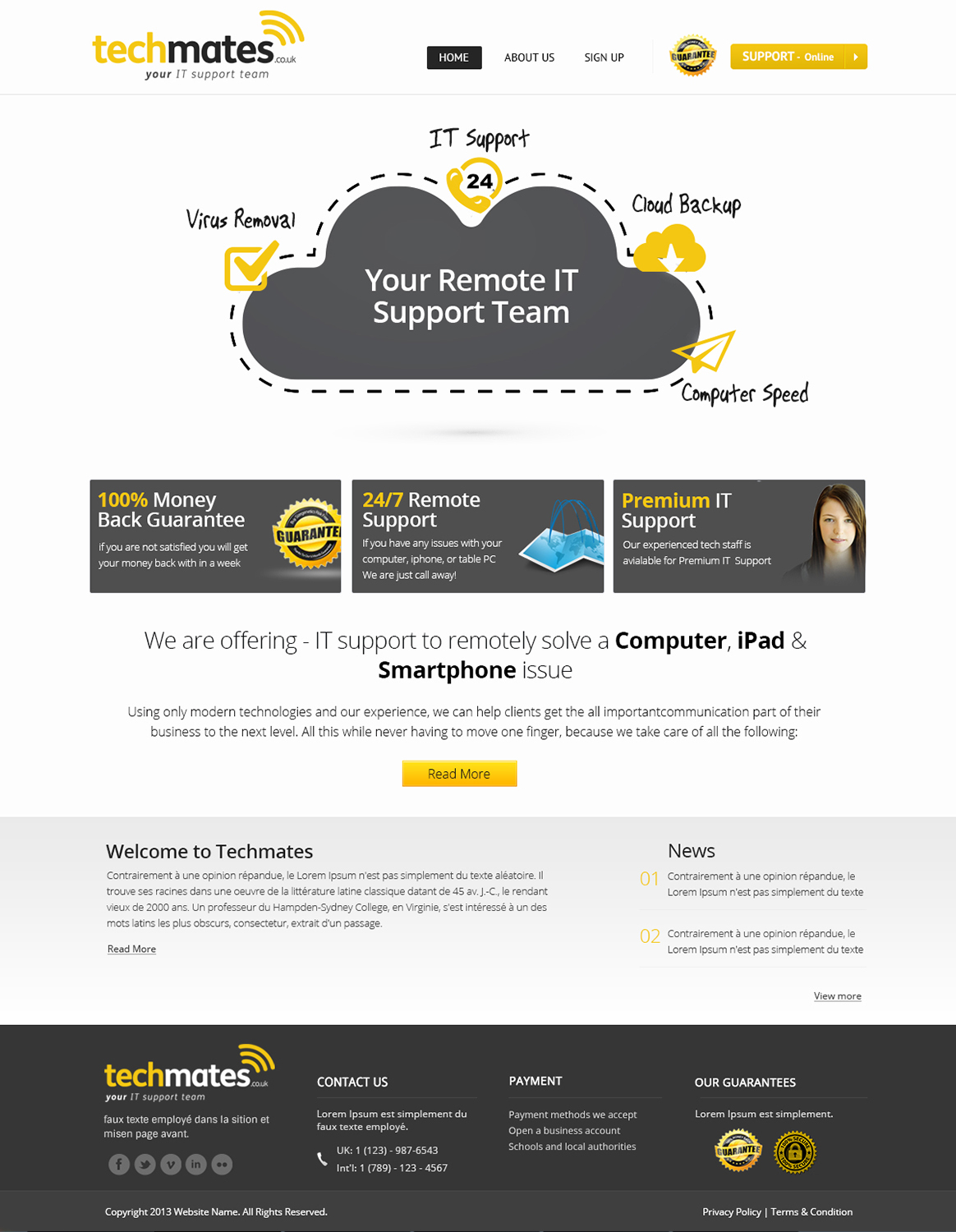 Web Design par OM pour ce projet | Design #2026890