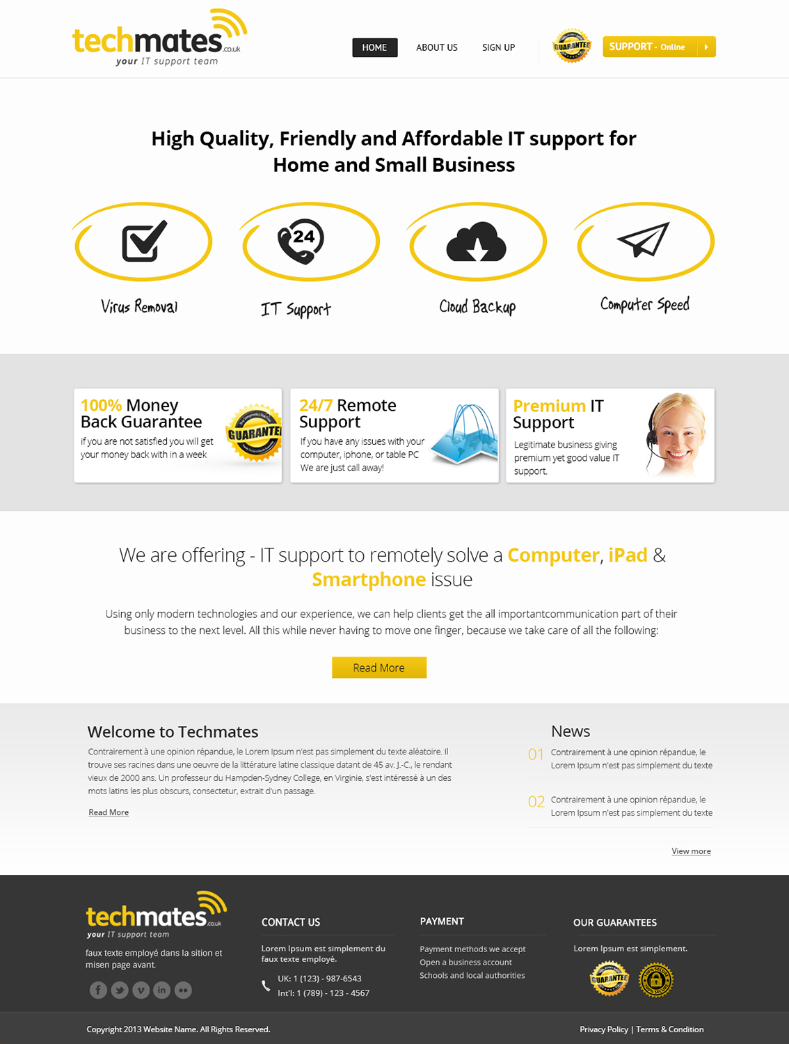 Web Design by OM for this project | Design #2028274
