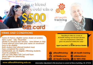 Flyer Design by princeneville for All Health Training | Design #7811722