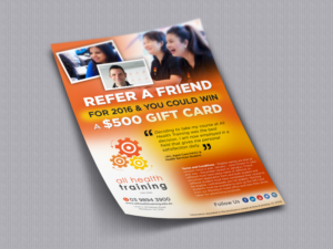 Flyer Design by pivotaldesign.biz for All Health Training | Design #7746457