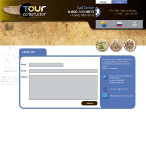 Web Design par Rogério Silva pour tour constructor ltd | Design : #1930574