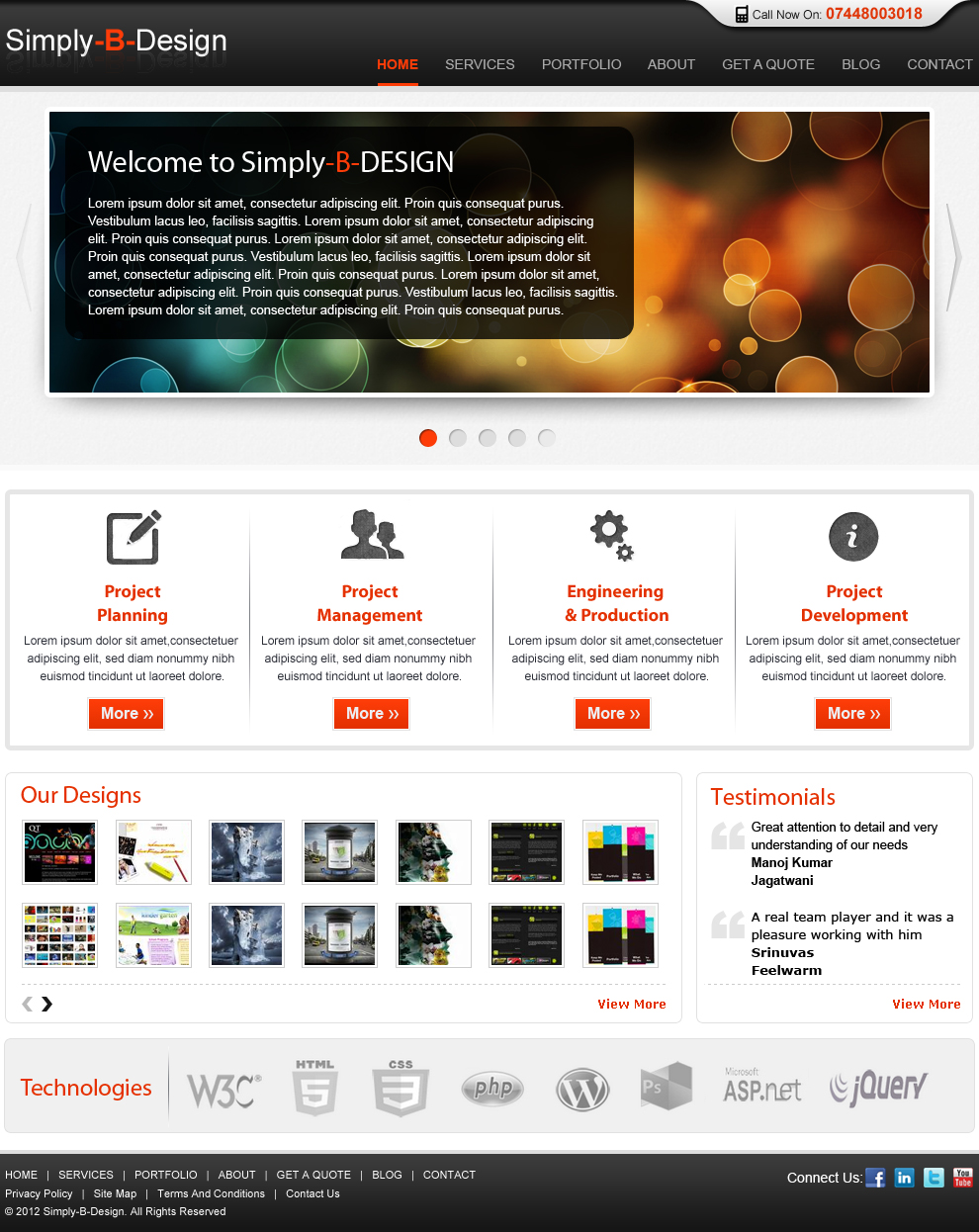 Web Design par Laxman Madasi pour tour constructor ltd | Design #1940565