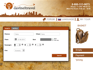 Web Design par whitepaper pour tour constructor ltd | Design : #1966639