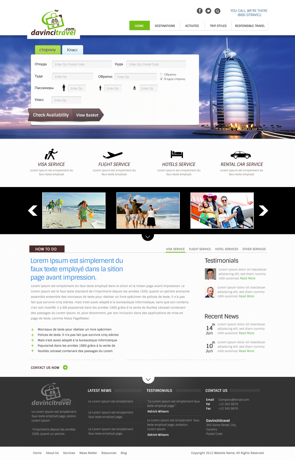 Diseño Web por OM para tour constructor ltd | Diseño #1940401