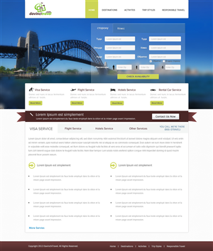 Web Design par OM pour tour constructor ltd | Design : #1951843