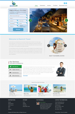 Web Design par OM pour tour constructor ltd | Design : #1951860