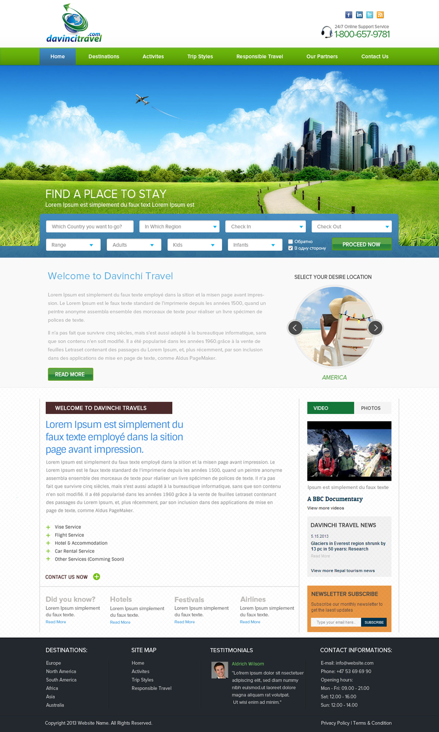 Web Design par OM pour tour constructor ltd | Design #1956874
