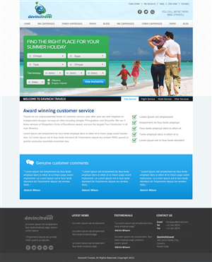 Web Design par OM pour tour constructor ltd | Design : #1956882