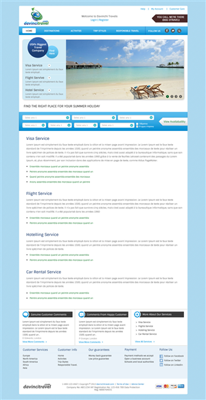 Web Design par OM pour tour constructor ltd | Design : #1956886