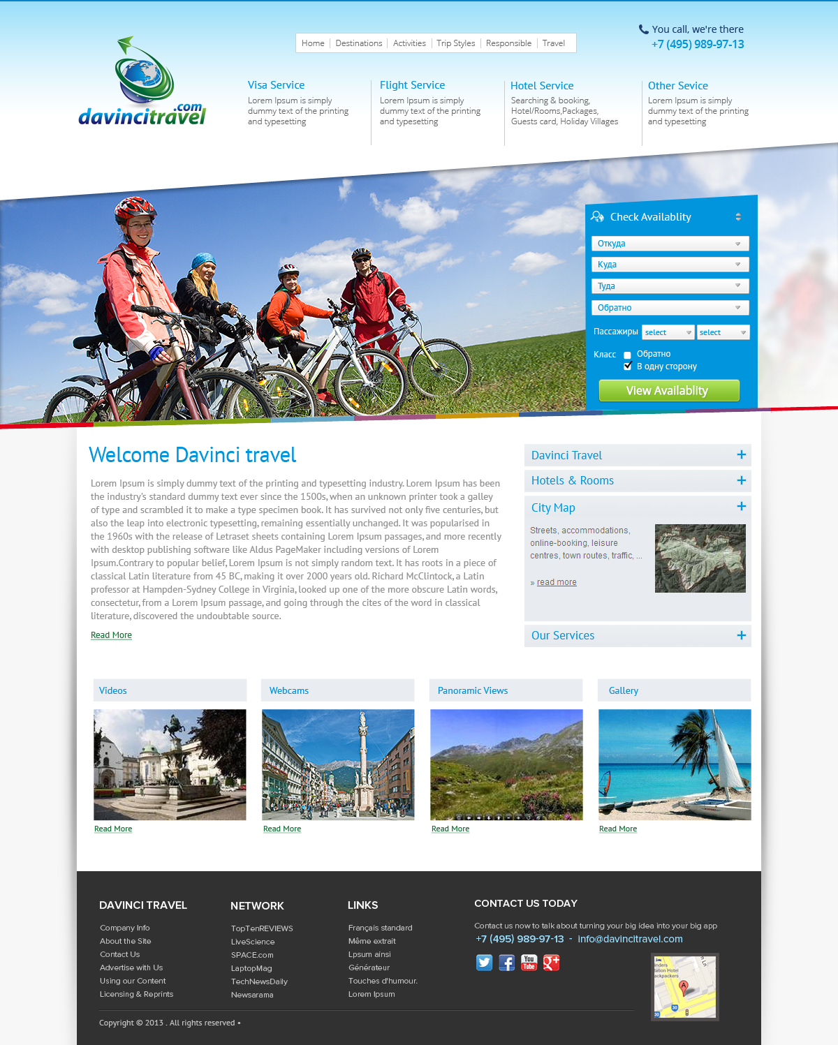 Web Design par OM pour tour constructor ltd | Design #1961637