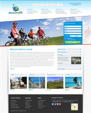 Web Design par OM pour tour constructor ltd | Design : #1961637