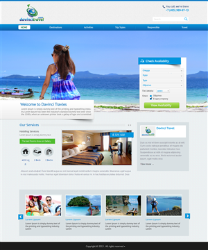 Web Design par OM pour tour constructor ltd | Design : #1961641