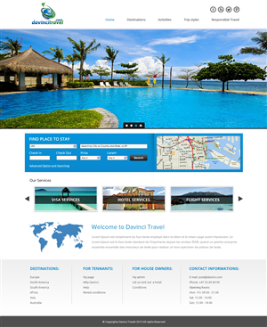 Web Design par OM pour tour constructor ltd | Design : #1961657