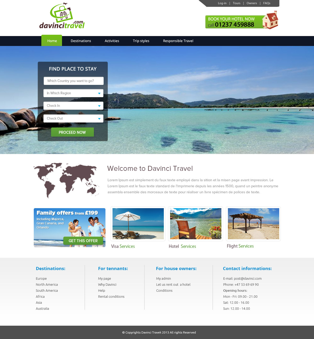 Web Design par OM pour tour constructor ltd | Design #1961658