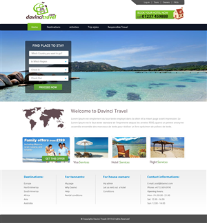 Web Design par OM pour tour constructor ltd | Design : #1961658