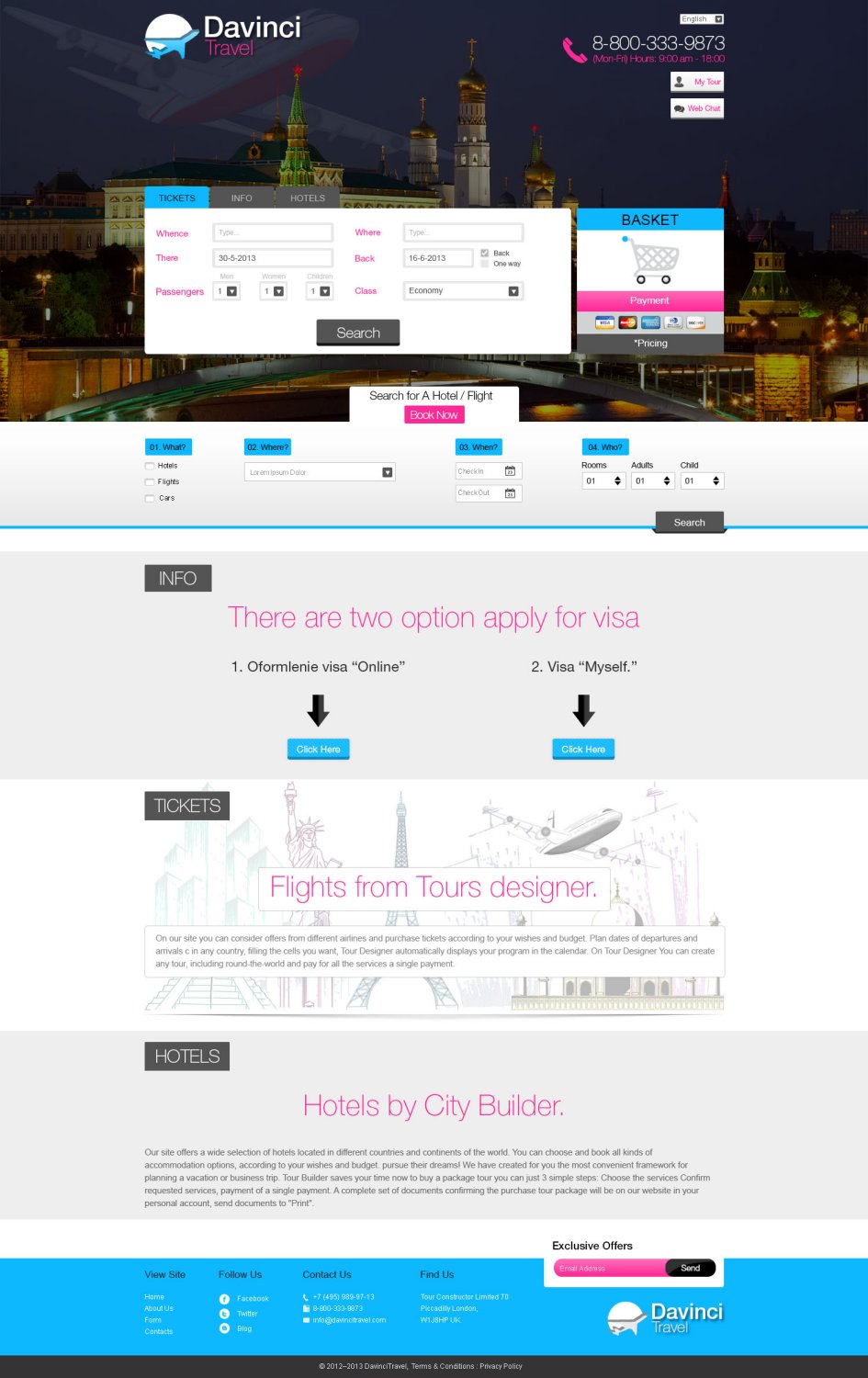 Diseño Web por TechWise para tour constructor ltd | Diseño #1930952