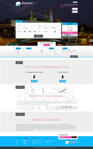 Web Design par TechWise pour tour constructor ltd | Design : #1930952