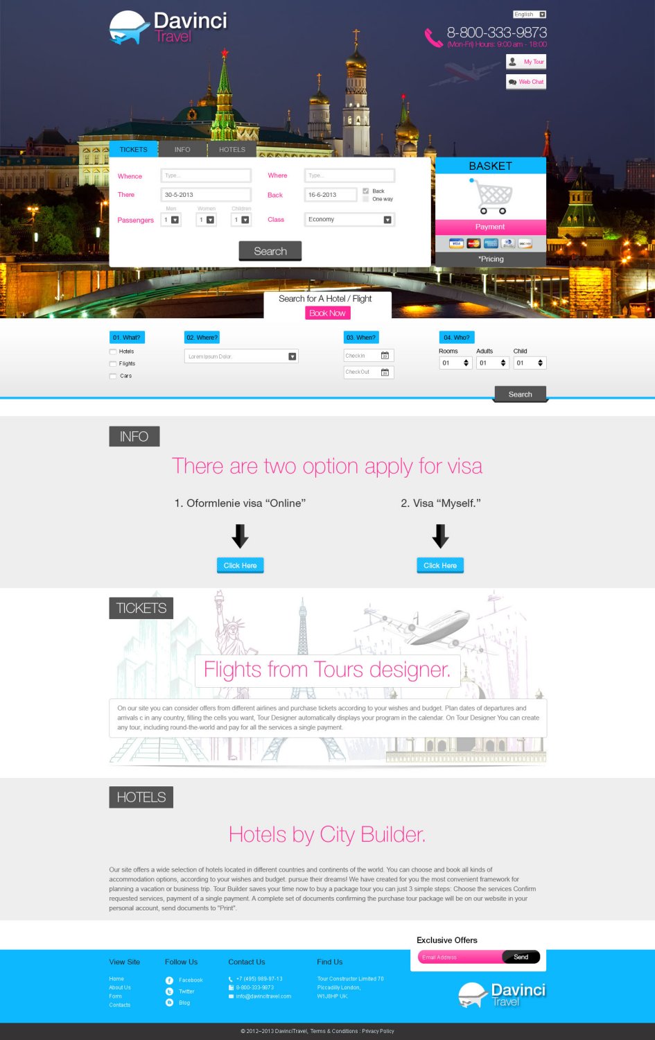 Diseño Web por TechWise para tour constructor ltd | Diseño #1930953