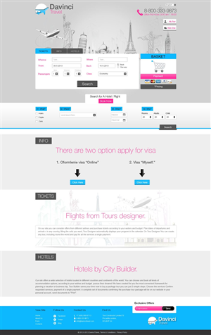 Web Design par TechWise pour tour constructor ltd | Design : #1930956