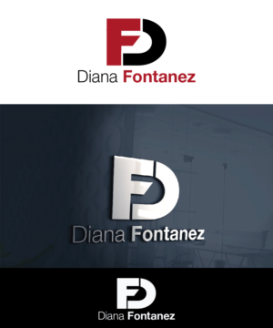 Logo Design by joliau for Diana Fontanez Internacional LLC | Design: #7710399