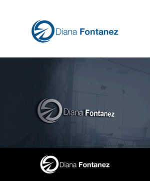 Logo Design by joliau for Diana Fontanez Internacional LLC | Design: #7710401