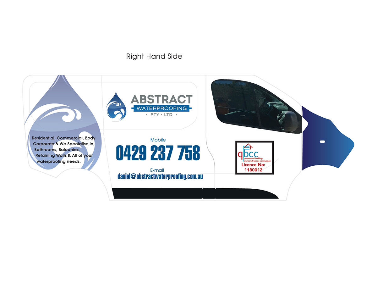 Diseño de Señalética por creative.ahmed72 para Abstract Waterproofing | Diseño #7842575