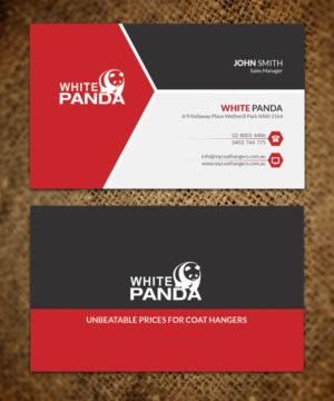 Business Card Design by Sandaruwan for WHITE PANDA PTY LTD | Design #7719742
