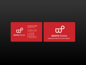 Visitenkarten-Design von Creations Box 2015 für WHITE PANDA PTY LTD | Design: #7716610