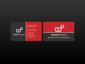 Visitenkarten-Design von Creations Box 2015 für WHITE PANDA PTY LTD | Design: #7716611