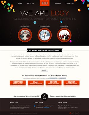 Web Design by Mayank Patel for Andrew McIntyre Consultancy | Design #1951775