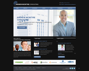 Web Design by pb for Andrew McIntyre Consultancy | Design: #1915503