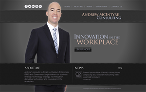 Web Design by TechWise for Andrew McIntyre Consultancy | Design: #1926598
