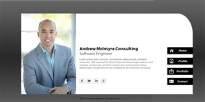 Web Design by TechWise for Andrew McIntyre Consultancy | Design: #1926606