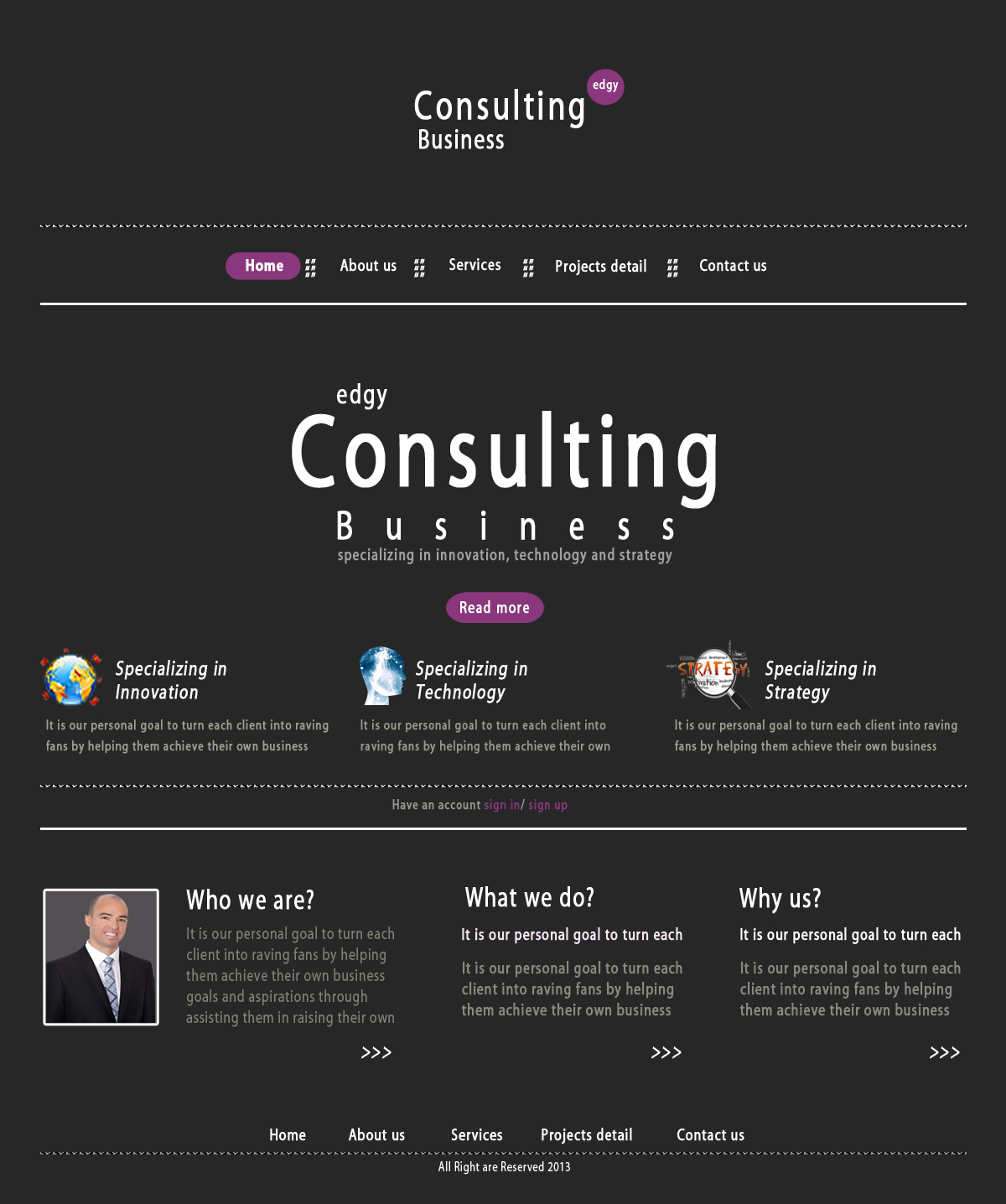 Diseño Web por Asad Ali para Andrew McIntyre Consultancy | Diseño #1916253