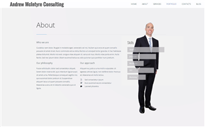 Web Design by NessDesign for Andrew McIntyre Consultancy | Design: #1954004