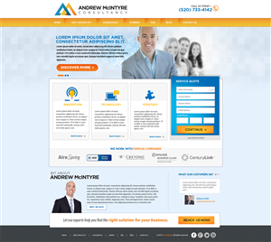 Web Design by dp for Andrew McIntyre Consultancy | Design: #1916711