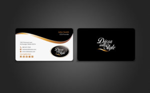 Business Card Design by chandrayaan.creative for Decor with Style | Design: #7725732