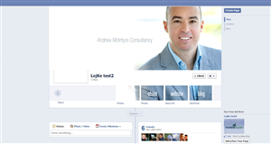 Facebook-Design von lojke für Andrew McIntyre Consultancy | Design #2018420