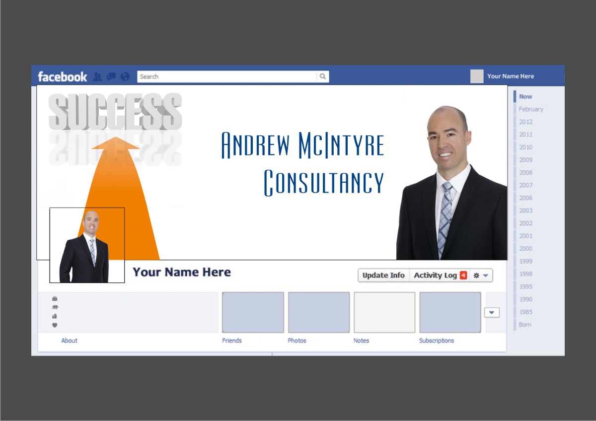 Facebook Design by Amduat Design for Andrew McIntyre Consultancy | Design #1978397