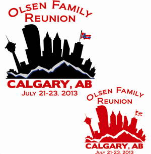 T-shirt Design Project For Family Reunion | T-shirt Design by Sandro