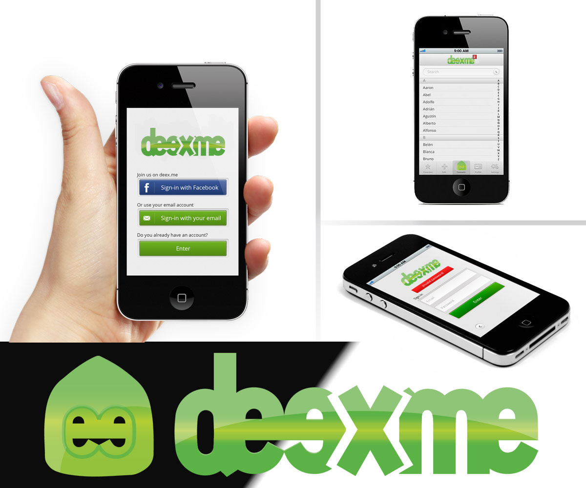 Logo Design by Juan de Cercado for Deexme Apps | Design #1953124