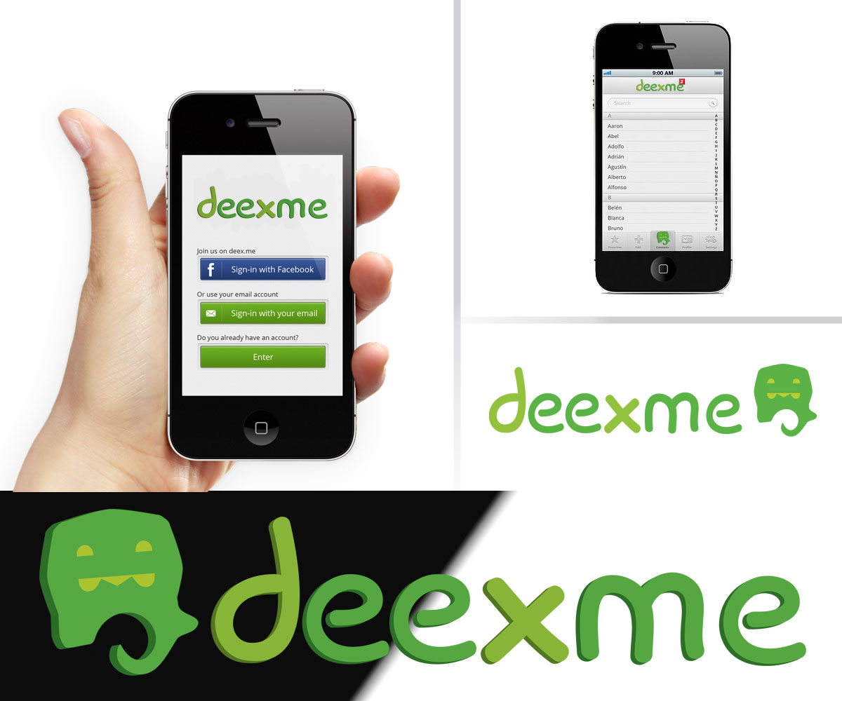 Logo Design by Juan de Cercado for Deexme Apps | Design #1953216